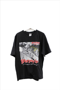 X - Vintage 1998 Bear Whizz Beer "My Way Or The High Way" Motor Psycho Tee