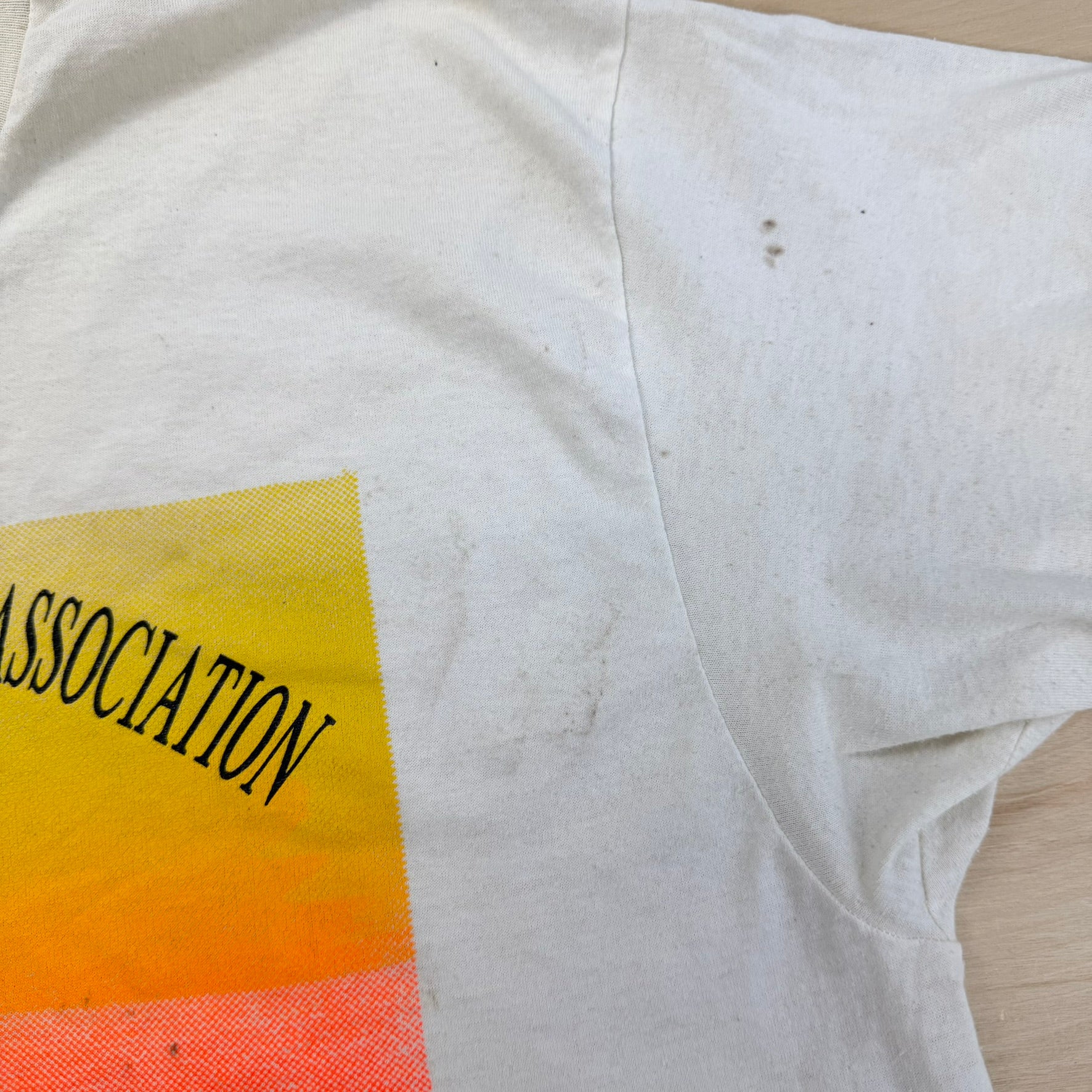J- Vintage '89 Greater Vancouver Mustang Association Graphic Made In USA Single Stitch Tee - XL