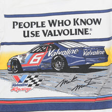 Load image into Gallery viewer, D- Vintage 1993 Nascar Mark Martin Valvoline Jumbo Car Print Tee

