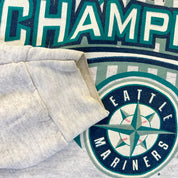 F- Vintage '01 Seattle Mariners ALW Champions MLB Crewneck
