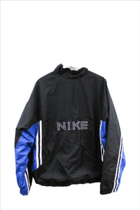 X - Vintage 90s Nike Stripes Light Nylon Windbreaker Jacket