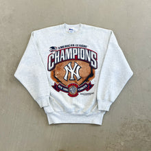 Load image into Gallery viewer, F- Vintage &#39;98 Yankees AL Champions MLB Graphic Crewneck
