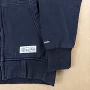 J- Vintage Polo Sport Ralph Lauren Embroidered Bear Zip Up Hoodie - L