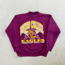 Load image into Gallery viewer, F- Vintage Boston College Eagles Logo &amp; Text Crewneck
