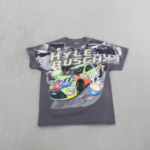 D- Vintage Nascar Kyle Busch M&Ms Car Tee