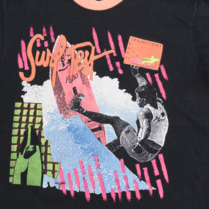 D- Vintage Surf Fest Graphic Single Stitch Black Anvil Tag Tee