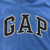 J- Vintage Gap Embroidered Text Hoodie - XL