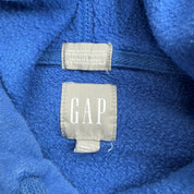 J- Vintage Gap Embroidered Text Hoodie - XL