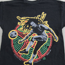 Load image into Gallery viewer, D- Vintage 1994 Bob Marley Playing Soccer Single Stitch Tee

