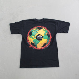 D- Vintage 1994 Bob Marley Playing Soccer Single Stitch Tee