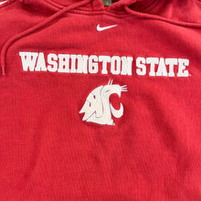 Load image into Gallery viewer, F- Vintage Nike Team Washington State Embroidered Text &amp; Logo Hoodie
