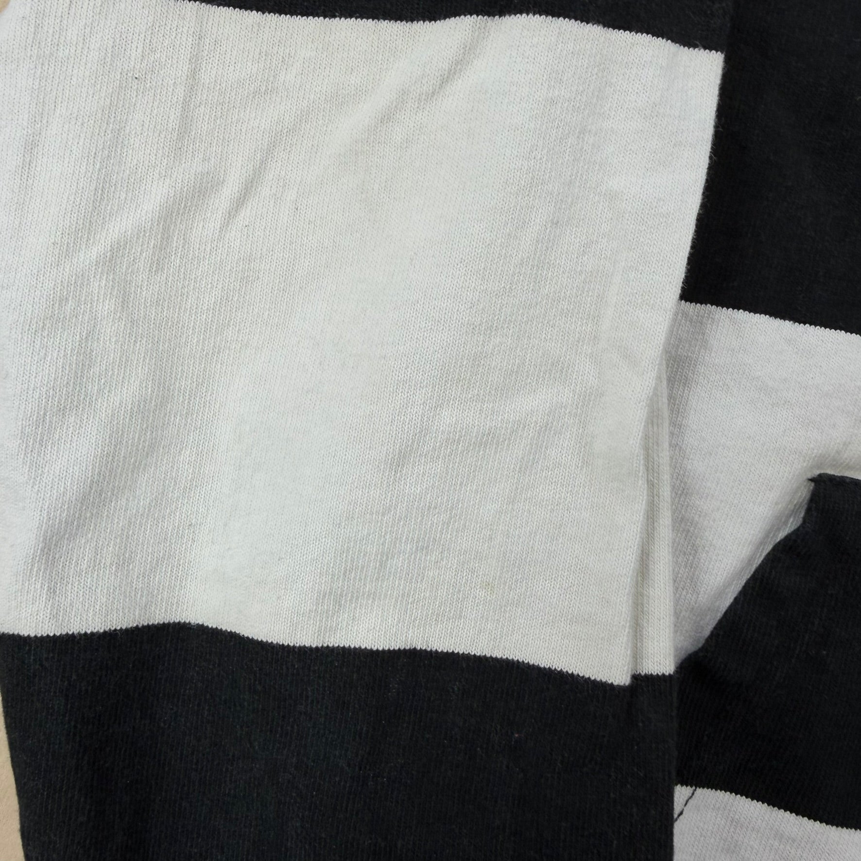 J- Vintage Polo Ralph Lauren Rugby Zip Up Rugby Sweatshirt - M