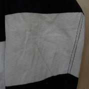 J- Vintage Polo Ralph Lauren Rugby Zip Up Rugby Sweatshirt - M