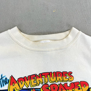 F- Vintage '78 Garfield Adventures Of Sam Spayed Graphic Crewneck