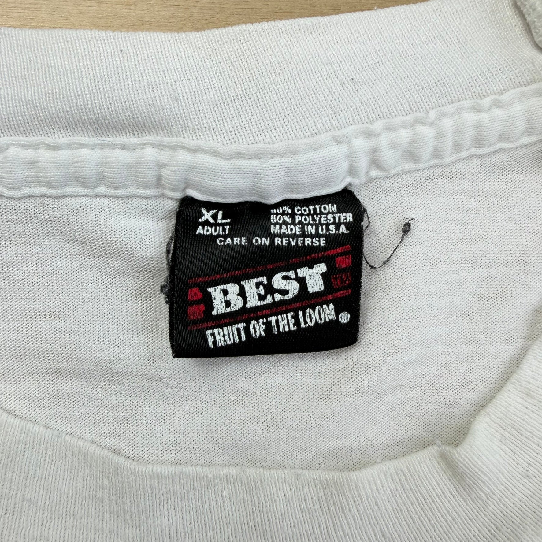 J- Vintage '96 DTA Open Dhahran KSA Tennis Graphic Made In USA Single Stitch Tee - XL