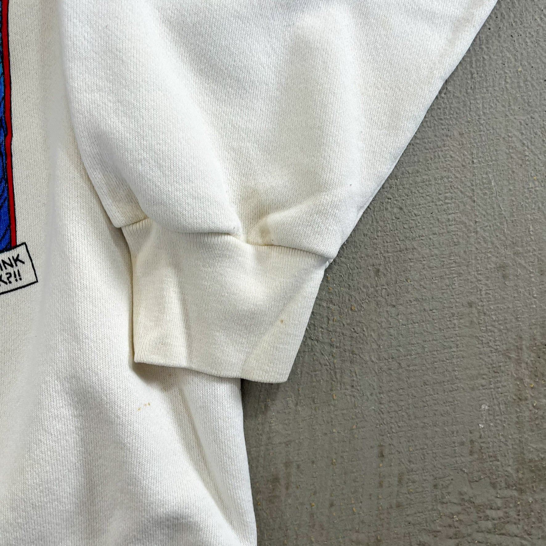 F- Vintage '78 Garfield Adventures Of Sam Spayed Graphic Crewneck