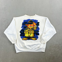 Load image into Gallery viewer, F- Vintage &#39;78 Garfield Adventures Of Sam Spayed Graphic Crewneck
