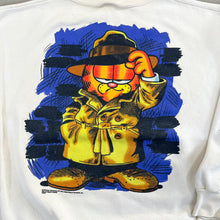 Load image into Gallery viewer, F- Vintage &#39;78 Garfield Adventures Of Sam Spayed Graphic Crewneck
