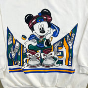 F- Vintage Disney Mickey Unlimited Jerry Leigh Mickey Mouse Graphic Crewneck