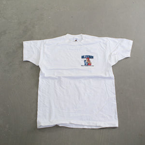 D- Vintage 1992 Big Johnson's Revolver Graphic Single Stitch Tee