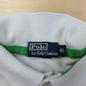 J- Vintage Polo Ralph Lauren Embroidered Logo Polo Shirt - XL