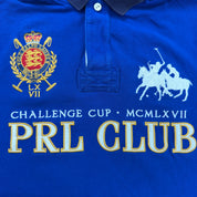 J- Vintage Polo Ralph Lauren Embroidered PRL Club Polo Shirt - M