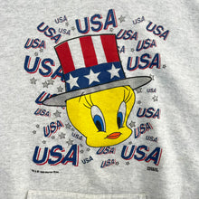 Load image into Gallery viewer, F- Vintage &#39;95 Looney Tune Tweedy Bird USA Graphic Hoodie
