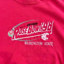 Load image into Gallery viewer, F- Vintage Washington State University Rose Bowl Embroidered Crewneck
