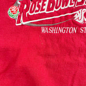 F- Vintage Washington State University Rose Bowl Embroidered Crewneck