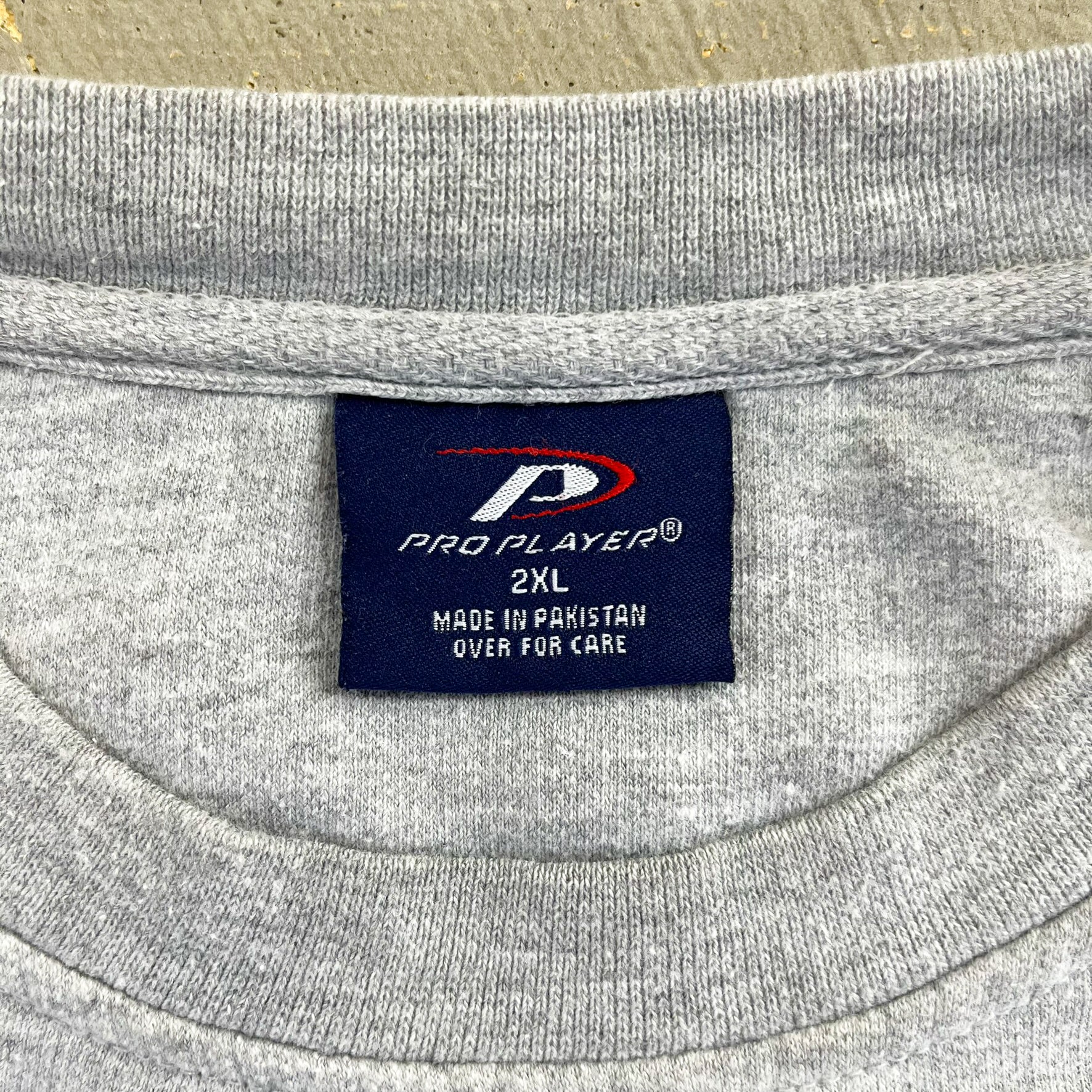 F- Vintage Ohio State Buckeye Text & Logo Pro Player Crewneck