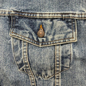 J- Vintage Levi's Type III Made In USA Denim Jacket - XL