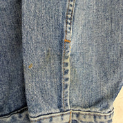 J- Vintage Levi's Type III Made In USA Denim Jacket - XL