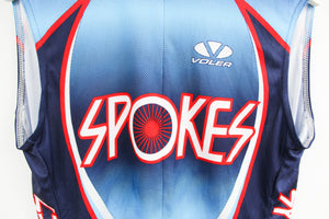 Spokes Sleeveless Cycling Jersey