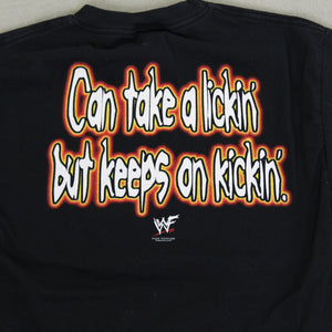 D- Vintage 2000 Kane WWF Picture Wrestling Tee