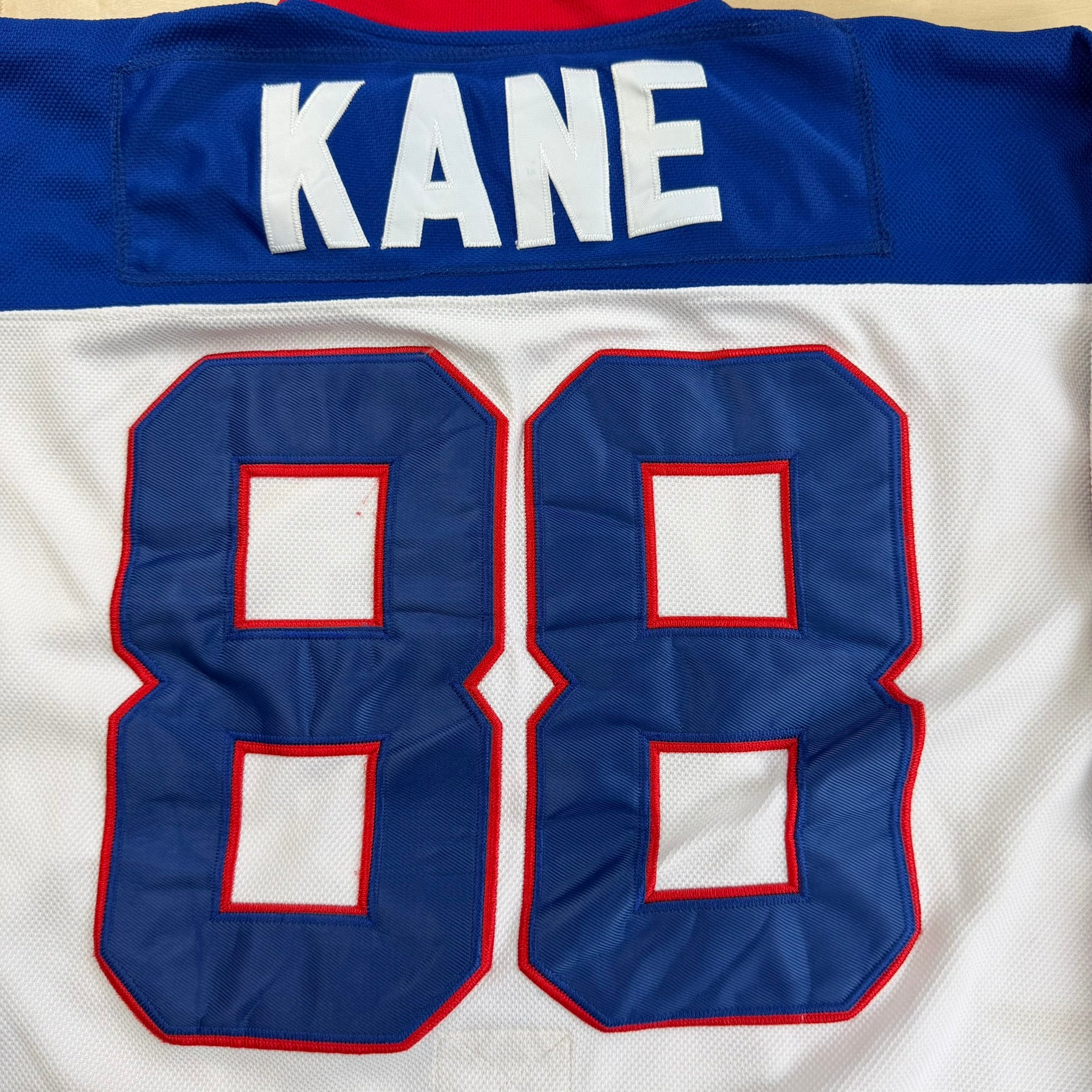 J- Vintage Team USA Hockey Patrick Kane Nike Team Hockey Jersey - 52 (L/XL)