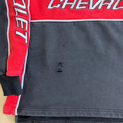 J- Vintage Nascar Chevrolet Racing Embroidered Logo Crewneck - L