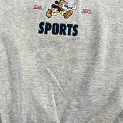 F- Vintage Walt Disney Spots Embroidered Crewneck