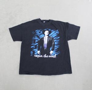 D- Vintage 1991 Garth Brooks Ropin The Wind Tour Single Stitch Tee