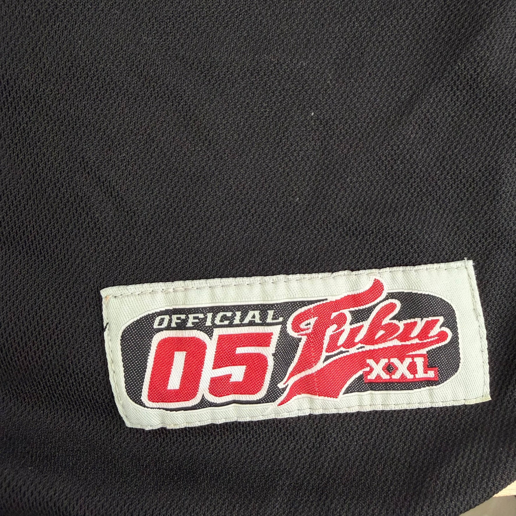J- Vintage Fubu 05 Embroidered Text & Logo Baseball Jersey - 2XL