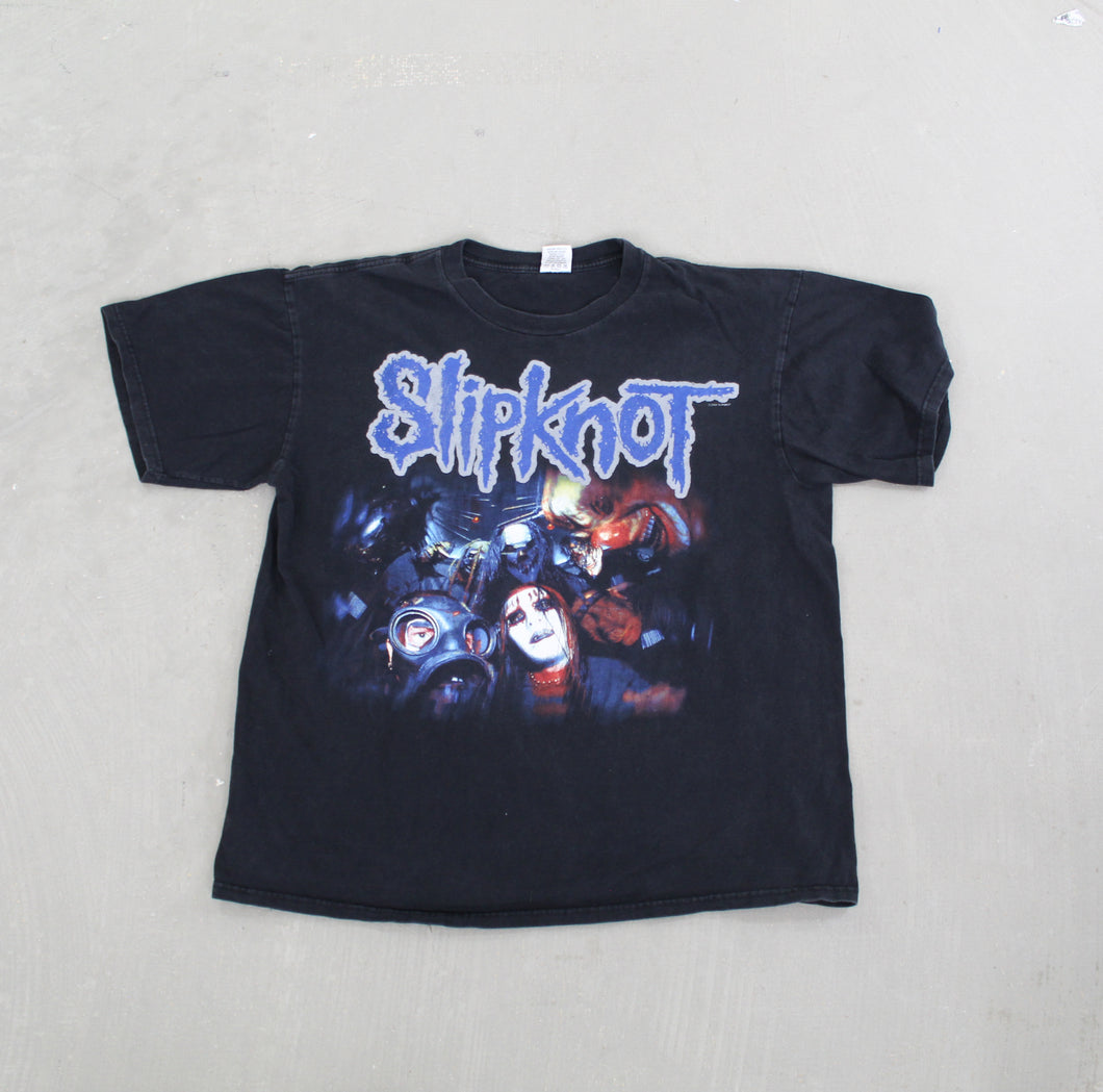 D- Vintage 2001 Slipknot Text & Picture Tee