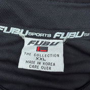 J- Vintage Fubu 05 Embroidered Text & Logo Baseball Jersey - 2XL
