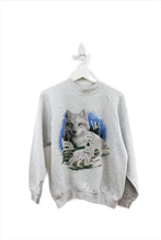 Load image into Gallery viewer, X - Vintage White Wolf 90&#39;s Graphic Fruit Of The Loom Crewneck
