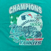 F- Vintage '99 New York Yankees MLB World Series Champ Tee