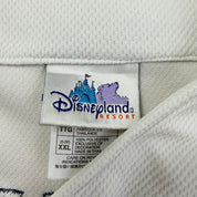 J- Vintage Disney Mickey Mouse Embroidered Character & Text Baseball Jersey - 2XL