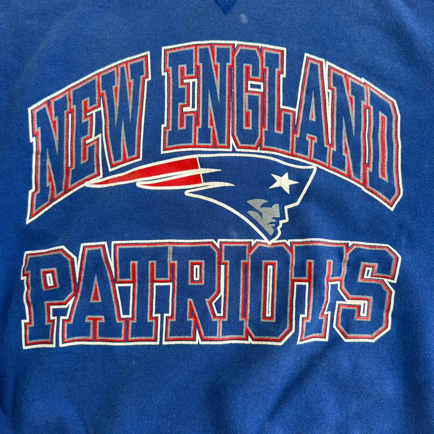 J- Vintage 90s New York Giants NFL Russell Athletic Graphic Made In USA Crewneck - XL