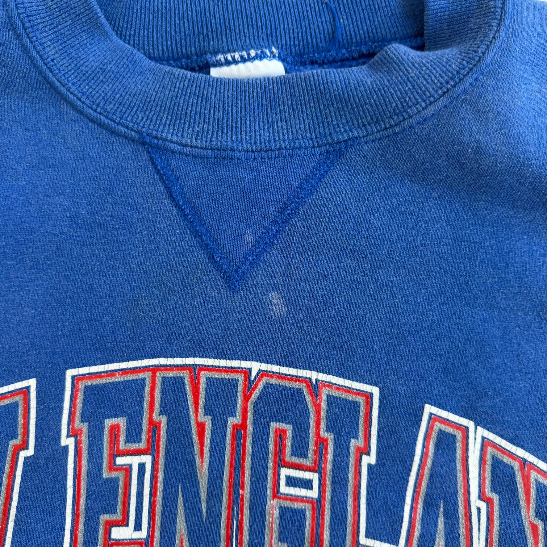 J- Vintage 90s New York Giants NFL Russell Athletic Graphic Made In USA Crewneck - XL