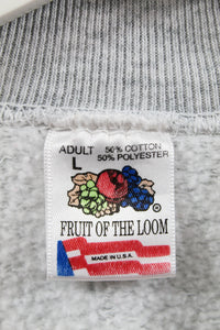 X - Vintage White Wolf 90's Graphic Fruit Of The Loom Crewneck