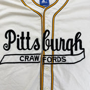 J- Vintage Starter Pittsburgh Crawfords United Negro Baseball League Jersey - XL