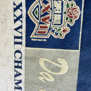 J- Vintage '93 Dallas Cowboys NFL Superbowl 27 Champions Graphic Made In USA Crewneck - XL