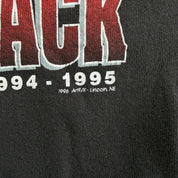 J- Vintage '96 University Of Nebraska Huskers Football Back To Back National Champs Made In USA Crewneck - 2XL